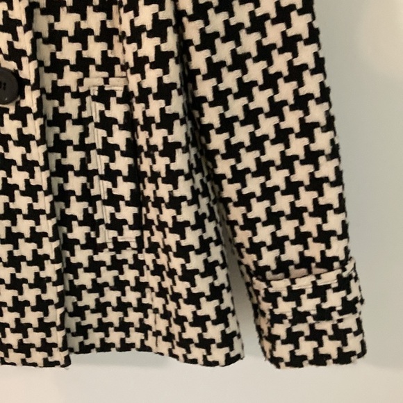 Me Jane S Black/White Button Coat - Picture 7 of 11